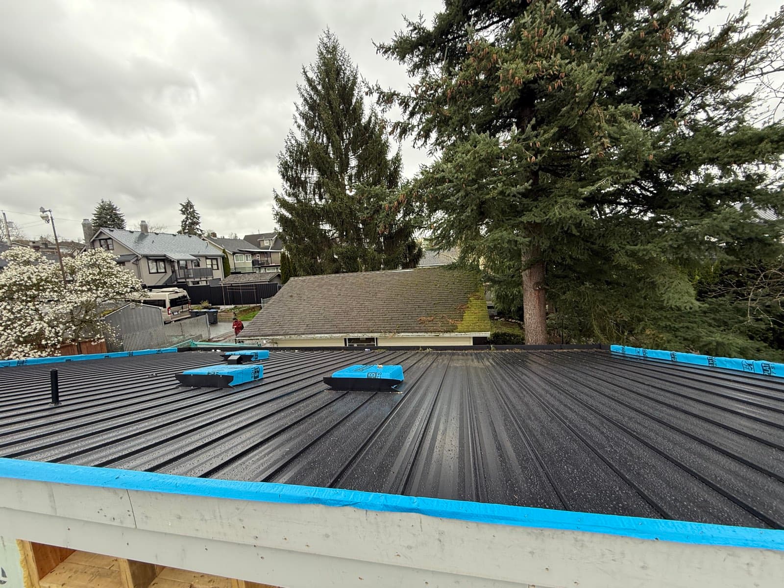 Metal Re-Roof, Broadway Corridor
