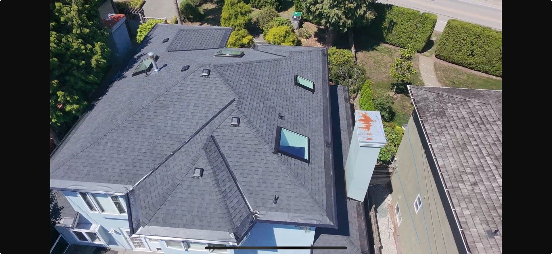A completed Innovation Roofing project in Surrey, BC