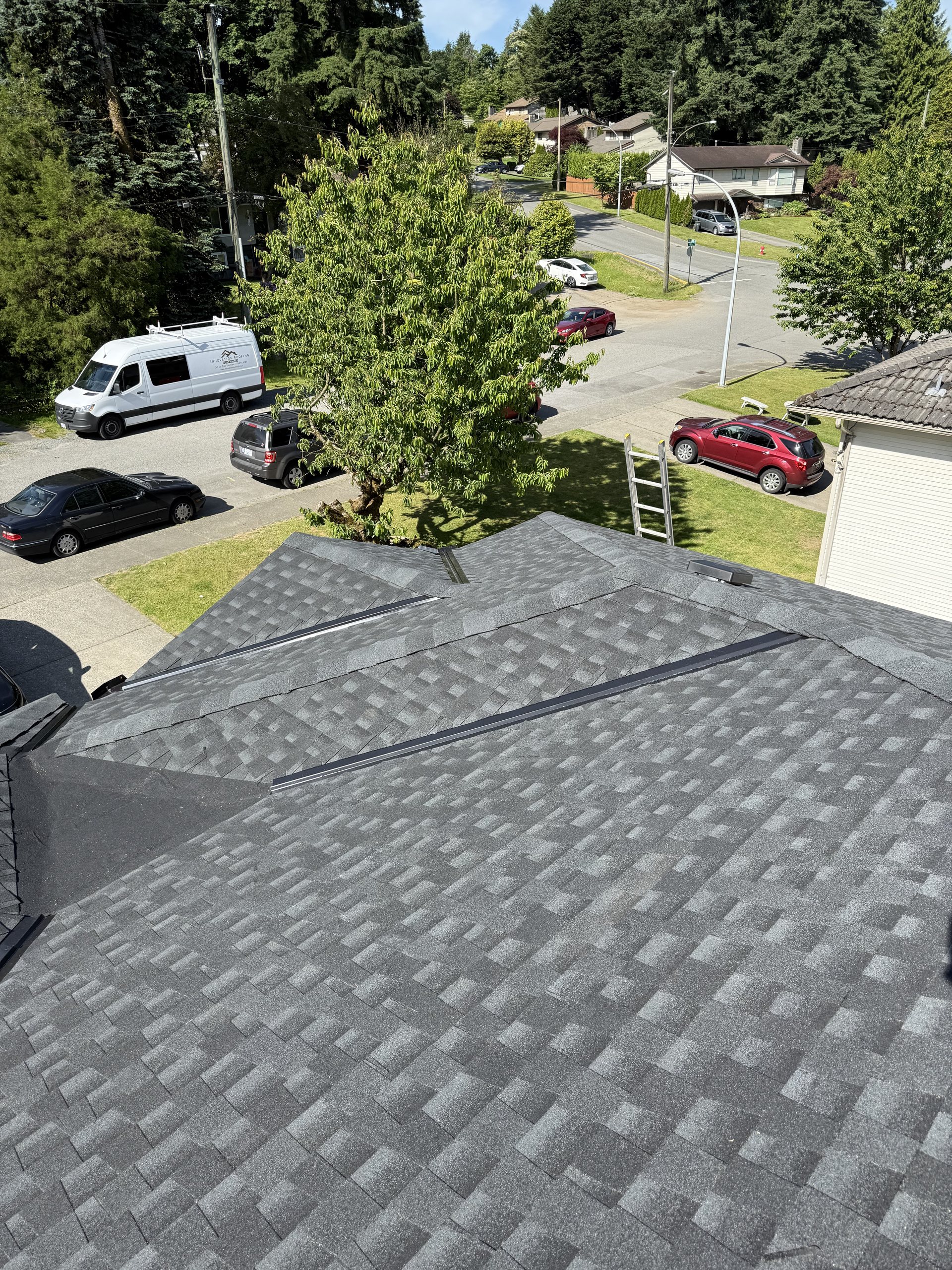 A completed Innovation Roofing project in Mission, BC