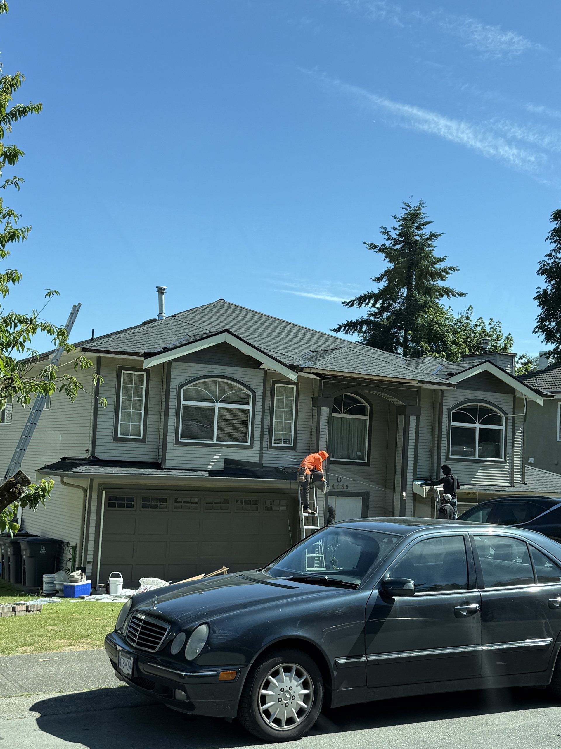 A completed Innovation Roofing project in Burnaby, BC