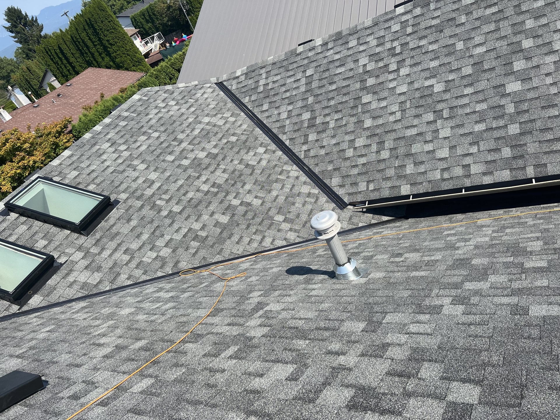 A completed Innovation Roofing project in Port Moody, BC