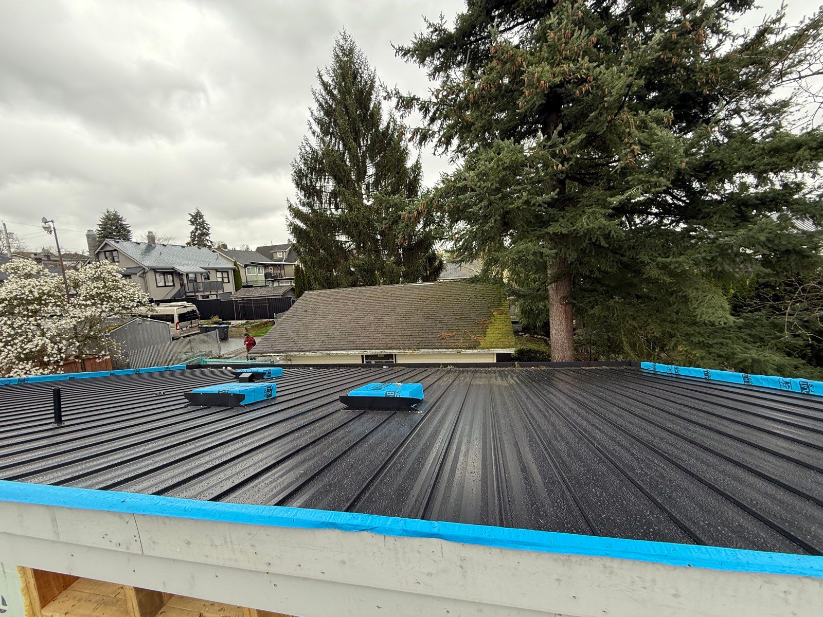 Metal Re-Roof, Broadway Corridor
